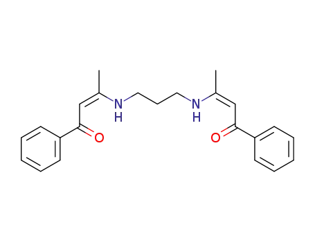 Molecular Structure of 74141-38-1 ((Z)-3-{3-[(Z)-1-methyl-3-oxo-3-phenyl-1-propenylamino]propylamino}-1-phenyl-2-buten-1-one)