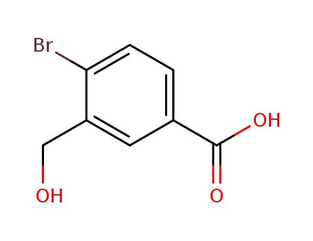 4-Bromo-3-(hydroxymethyl)benzoic acid