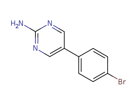 5-(4-bromophenyl)-pyrinidin-2-ylamine