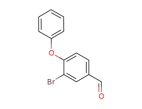 Molecular Structure of 1000414-11-8 (BENZYL (2-BROMO-4-FORMYL-PHENYL) ETHER)