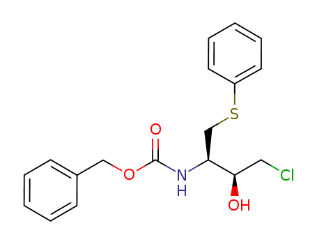 (2S,3R)-N-Cbz-3-Amino-1-chloro-4-(phenylthio)butan-2-ol