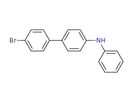 Molecular Structure of 101606-18-2 ([1,1'-Biphenyl]-4-amine, 4'-bromo-N-phenyl-)