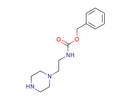 Molecular Structure of 302557-33-1 ((2-PIPERAZIN-1-YL-ETHYL)CARBAMIC ACID BENZYL ESTER)