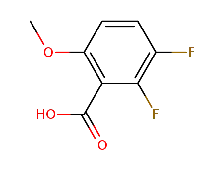 Molecular Structure of 773873-26-0 (2,3-DIFLUORO-4-METHOXYBENZOIC ACID)