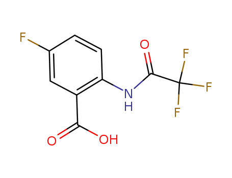 Benzoic acid, 5-fluoro-2-[(trifluoroacetyl)amino]-