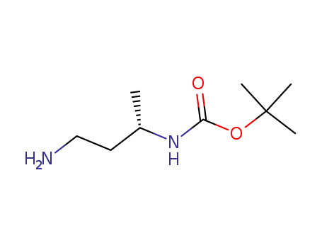 Molecular Structure of 177489-90-6 ((3-AMINO-1-METHYL-PROPYL)-CARBAMIC ACID TERT-BUTYL ESTER)