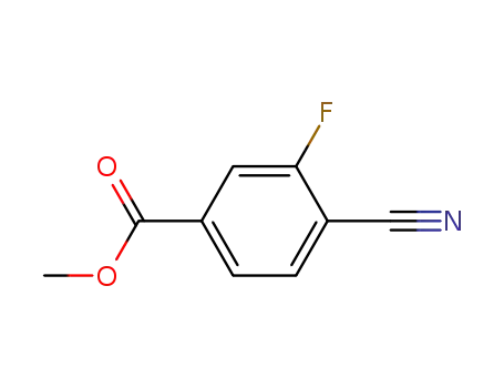 Molecular Structure of 268734-34-5 (Methyl 4-cyano-3-fluorobenzoate)