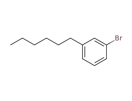 Molecular Structure of 38409-59-5 (1-Bromo-3-n-hexylbenzene, 97+%)