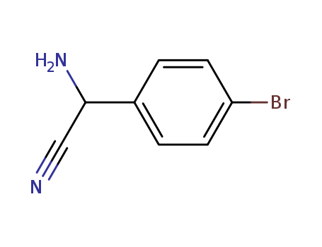 Benzeneacetonitrile, α-amino-4-bromo-