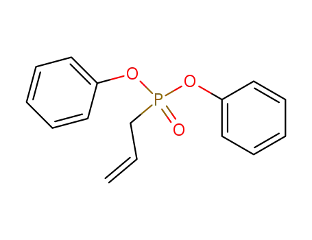 Molecular Structure of 101111-39-1 (Phosphonic acid, 2-propenyl-, diphenyl ester)