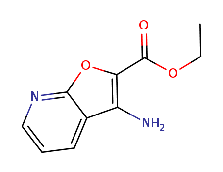 Furo[2,3-b]pyridine-2-carboxylic acid, 3-amino-, ethyl ester (9CI)