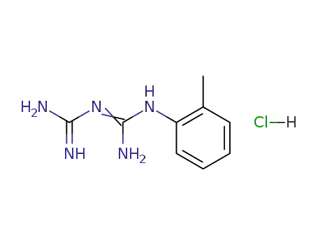 Molecular Structure of 4751-99-9 (O-TOLYLBIGUANIDE HYDROCHLORIDE)
