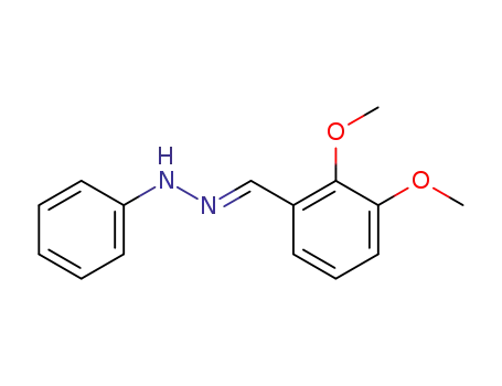Molecular Structure of 7142-79-2 (1-(2,3-dimethoxybenzylidene)-2-phenylhydrazine)