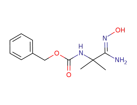 benzyl N-(1-amino-1-hydroxyimino-2-methylpropan-2-yl)carbamate