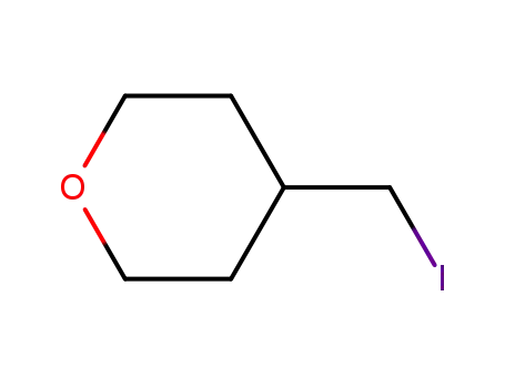 Molecular Structure of 101691-94-5 (4-(IODOMETHYL)TETRAHYDRO-2H-PYRAN)