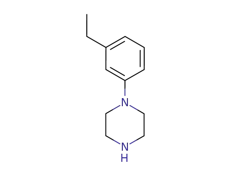 Molecular Structure of 3026-54-8 (Piperazine, 1-(3-ethylphenyl)-)