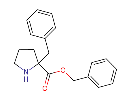Molecular Structure of 1228439-45-9 (benzyl 2-benzylpyrrolidine-2-carboxylate)