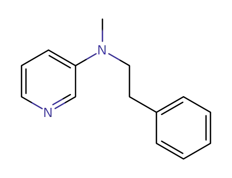 Molecular Structure of 1445086-57-6 (N-methyl-N-phenethylpyridin-3-amine)