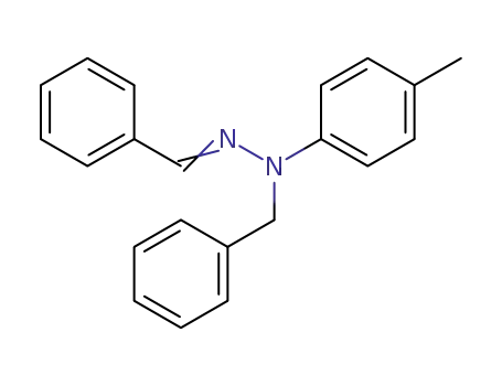 Benzaldehyde, (4-methylphenyl)(phenylmethyl)hydrazone
