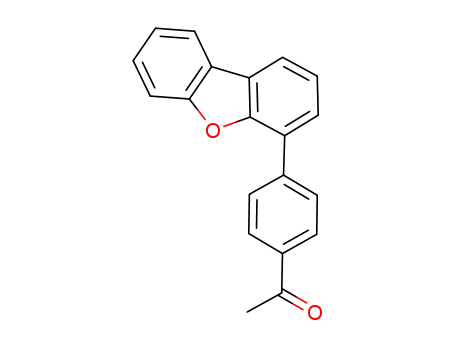 Molecular Structure of 756484-37-4 (1-[4-(dibenzo[b,d]furan-4-yl)phenyl]ethanone)