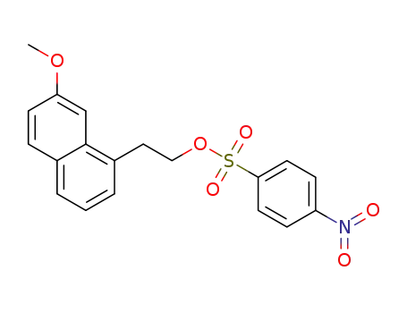 2-(7-methoxynaphthalen-1-yl)ethyl 4-nitrobenzene sulfonate