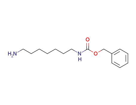 Molecular Structure of 62146-64-9 (Carbamic acid, (7-aminoheptyl)-, phenylmethyl ester)