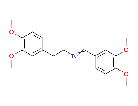 Benzeneethanamine,N-[(3,4-dimethoxyphenyl)methylene]-3,4-dimethoxy- cas  18034-37-2