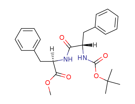 D-Phenylalanine,N-[(1,1-dimethylethoxy)carbonyl]-L-phenylalanyl-, methyl ester cas  15215-74-4