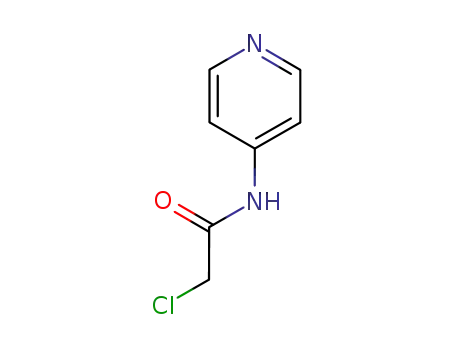 Molecular Structure of 80650-46-0 (Acetamide, 2-chloro-N-4-pyridinyl-)