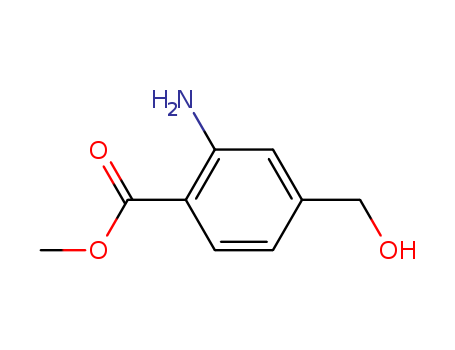 Benzoic acid, 2-amino-4-(hydroxymethyl)-, methyl ester