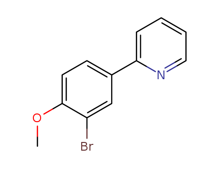 Pyridine,2-(3-bromo-4-methoxyphenyl)-