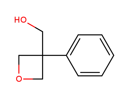 Molecular Structure of 114012-43-0 ((3-phenyloxetan-3-yl)methanol)