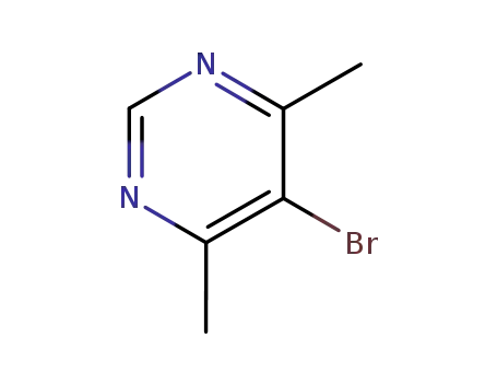 Molecular Structure of 157335-97-2 (5-BROMO-4,6-DIMETHYLPYRIMIDINE)