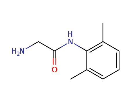 18865-38-8,2-AMINO-N-(2,6-DIMETHYLPHENYL)ACETAMIDE,2',6'-Acetoxylidide,2-amino- (6CI,8CI); 2-Amino-2',6'-dimethylacetanilide;2-Amino-N-(2,6-dimethylphenyl)acetamide; Astra 6204; GX; Glycine xylidide;Glycyl xylidide; N-Glycyl-2,6-xylidine; W 49167; w-Amino-2,6-dimethylacetanilide
