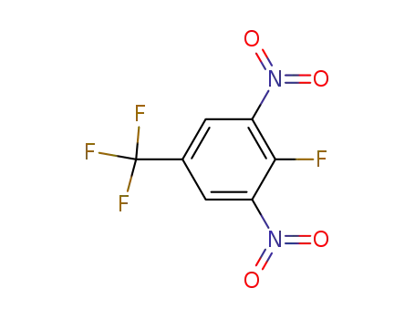 Molecular Structure of 393-76-0 (3,5-DINITRO-4-FLUOROBENZOTRIFLUORIDE)