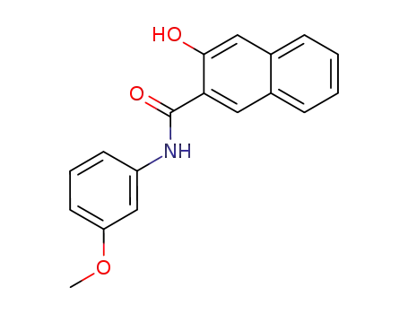 Molecular Structure of 62553-86-0 (3-hydroxy-N-(3-methoxyphenyl)-2-Naphthalenecarboxamide)