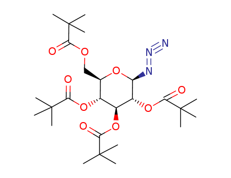 2,3,4,6-Tetra-O-pivaloyl-D-glucopyranosyl azide
