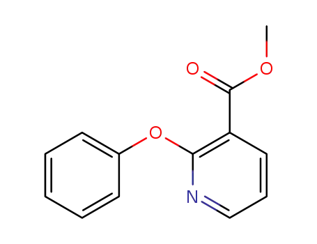 Molecular Structure of 36701-88-9 (METHYL 2-PHENOXYNICOTINATE)