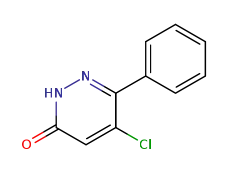 Molecular Structure of 51660-08-3 (5-CHLORO-2-METHYL-6-PHENYL-2,3-DIHYDROPYRIDAZIN-3-ONE)