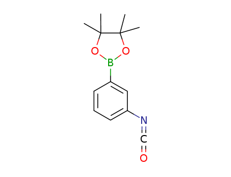 2-(3-Isocyanatophenyl)-4,4,5,5-tetramethyl-1,3,2-dioxaborolane