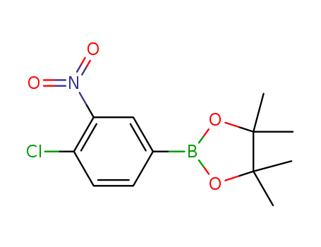 4-Chloro-3-nitrophenylboronic acid,pinacol ester