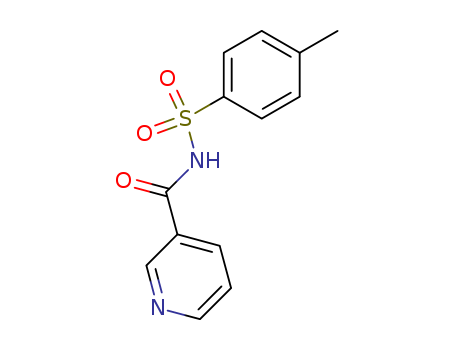 3-Pyridinecarboxamide, N-[(4-methylphenyl)sulfonyl]-