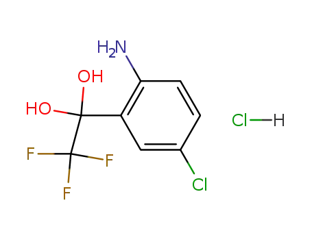 Molecular Structure of 214353-17-0 (2'-Amino-5'-chloro-2,2,2-trifluoroacetophenone)
