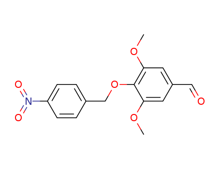 Benzaldehyde, 3,5-dimethoxy-4-[(4-nitrophenyl)methoxy]-