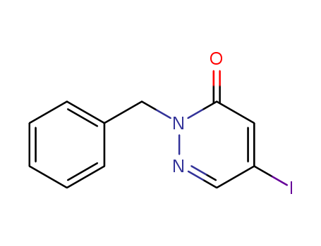 5-Iodo-2-(phenylmethyl)-3(2H)-pyridazinone