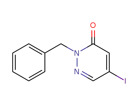5-Iodo-2- (페닐 메틸) -3 (2H) - 피리 다지 논