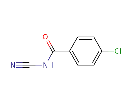 Molecular Structure of 5372-78-1 (4-chloro-N-cyanobenzamide)