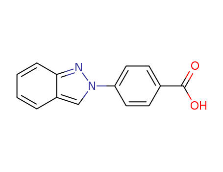 81265-85-2,p-(2H-Indazol-2-yl)-benzoic acid,4-(2H-Indazol-2-yl)benzoicacid