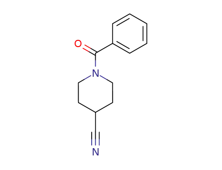 1-(benzoyl)piperidine-4-carbonitrile