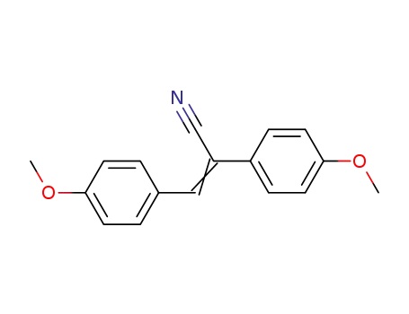 4-Methoxy-alpha-[(4-methoxyphenyl)methylene]benzeneacetonitrile